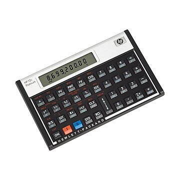 HP 12c Platinum F2231AA 10 Digit Financial Calculator