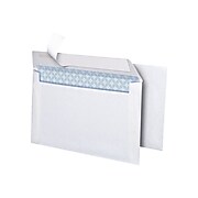 Simply Self Seal Security Tinted #6 Business Envelopes, 3 5/8" x 6 1/2", White, 50/Box (862999)