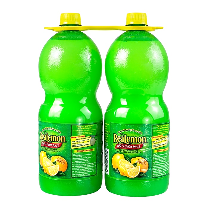 ReaLemon 100% Lemon Juice from Concentrate, 48 oz., 2/Pack (220