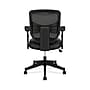 HON Prominent Mesh High-Back Task Chair, Adjustable Arms, Black SofThread Leather Seat (BSXVL531SB11)~#|#~sp40351742_sc7