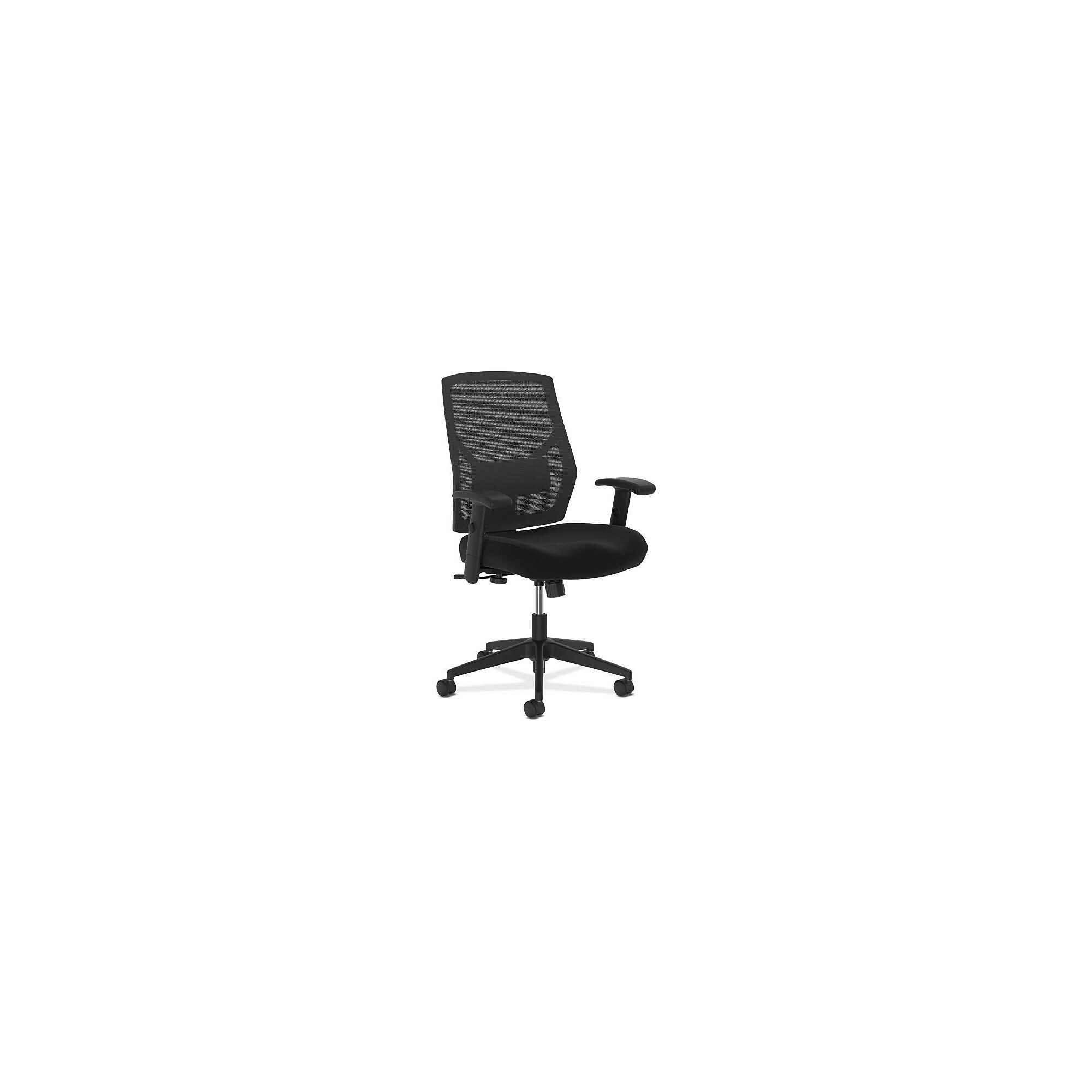 HON Crio Fabric/Mesh High-Back Task Chair, Black (BSXVL581ES10T) Simolary simolary.com