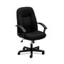 HON High-Back Executive Chair, Center-Tilt, Fixed Arms, Black Fabric (BSXVL601VA10)~#|#~sp40351802_sc7