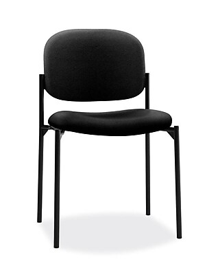 HON Scatter Fabric Stacking Guest Chair, Black (BSXVL606VA10) Simolary simolary.com