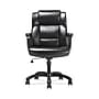 Sadie Mid-Back Executive Chair, Fixed Padded Arms, Black Leather (BSXVST305)~#|#~sp40351914_sc7