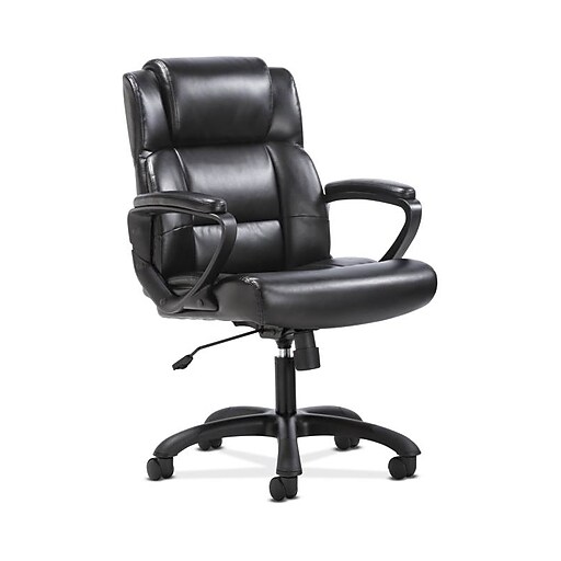 Simple Padded Gray Office Chair - Lider Plus