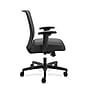 HON Convergence Vinyl Task Chair with Seat Slide, Adjustable Arms, Black (HONCMY1AUR10)~#|#~sp40352115_sc7