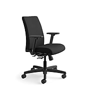 HON Ignition Fabric Task Chair, Black (HONIT105CU10)