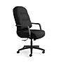 HON Pillow-Soft Executive High-Back Chair, Center-Tilt, Fixed Arms, Black Fabric~#|#~sp40352236_sc7