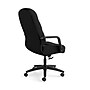 HON Pillow-Soft Executive High-Back Chair, Center-Tilt, Fixed Arms, Black Fabric~#|#~sp40352238_sc7