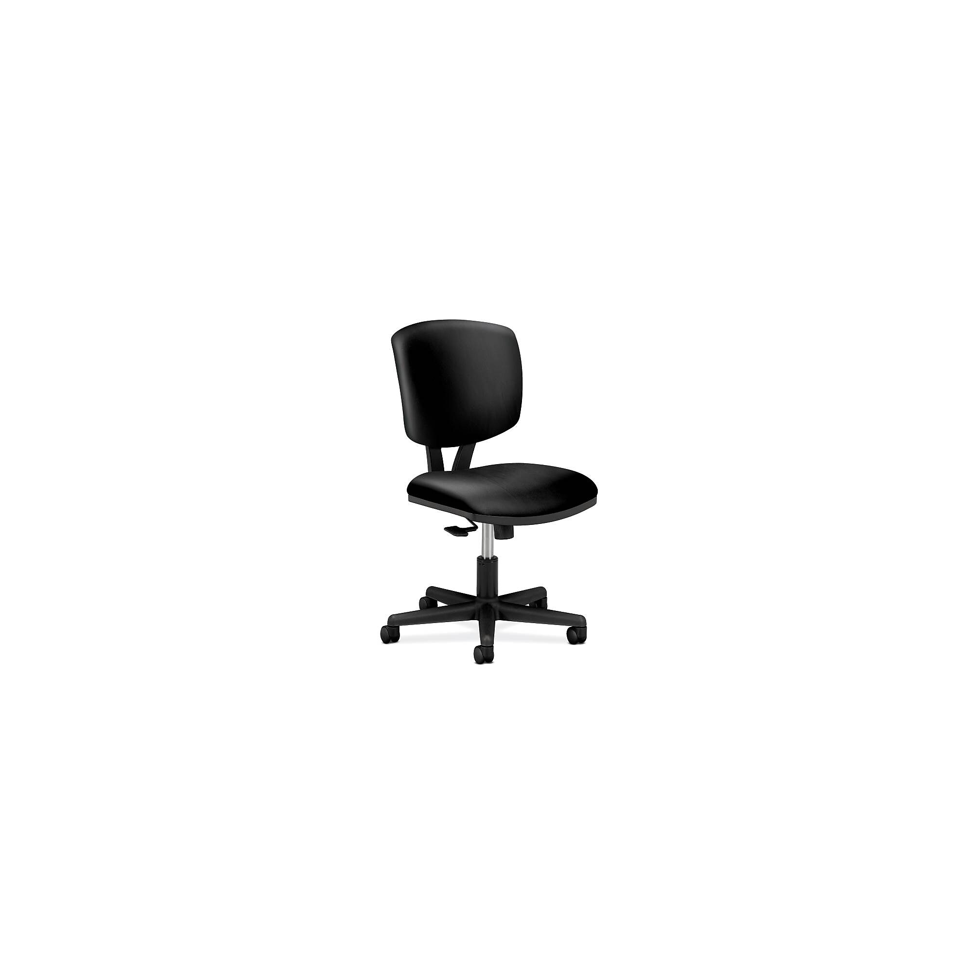 HON Volt Leather Task Chair, Black (HON5703SB11T) Simolary simolary.com