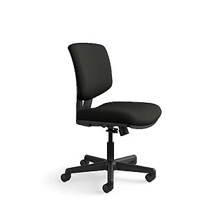 HON SofThread Leather High-Back Executive Chair, Center-Tilt
