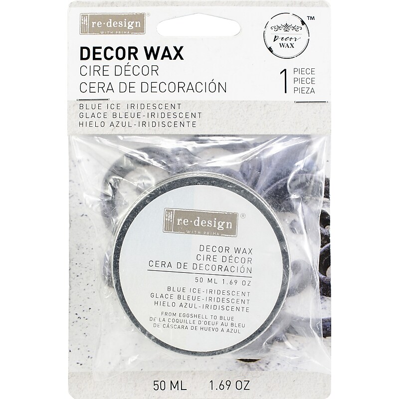 Prima Marketing Prima Re-Design Wax Paste, Blue Iridescent, 50ml (WAX633-431) image 1