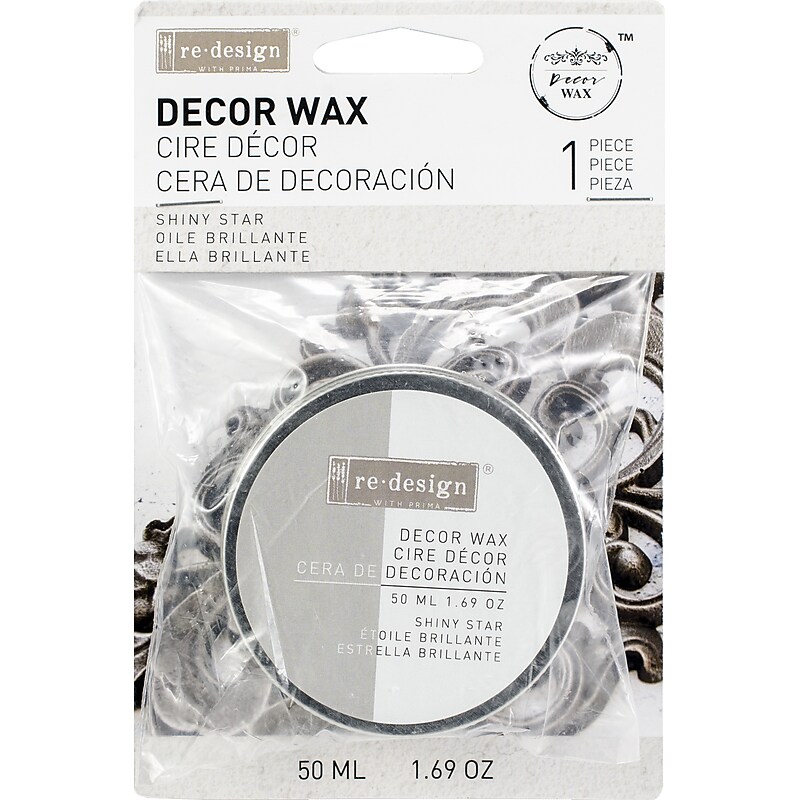 Prima Marketing Prima Re-Design Wax Paste, Shiny Star (Silver), 50ml (WAX633-448) image 1