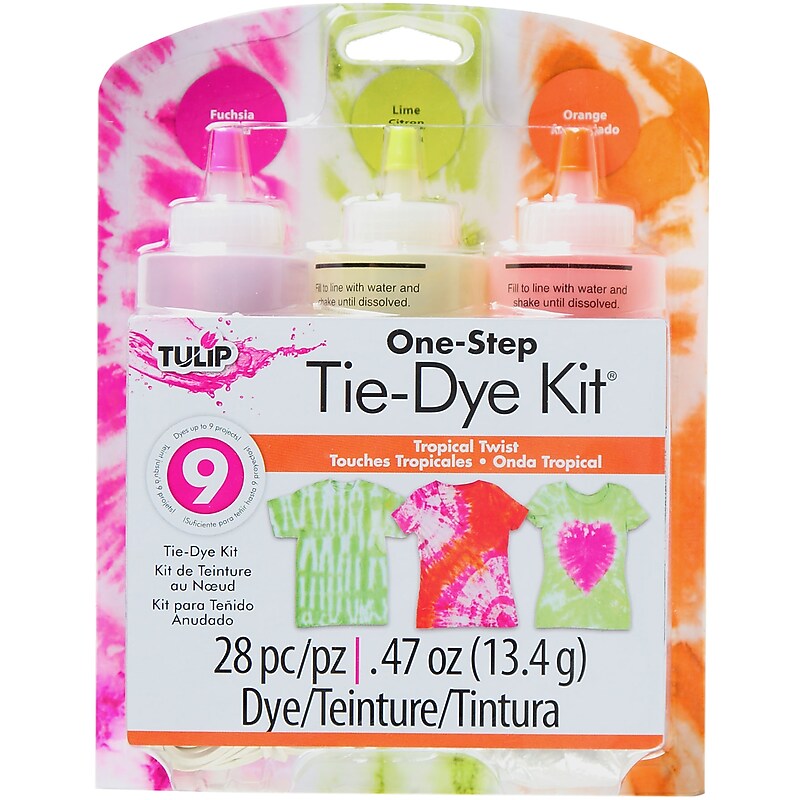 Duncan Tropical Twist Tulip One-Step Tie-Dye Kit (TDKIT-31667) image 1