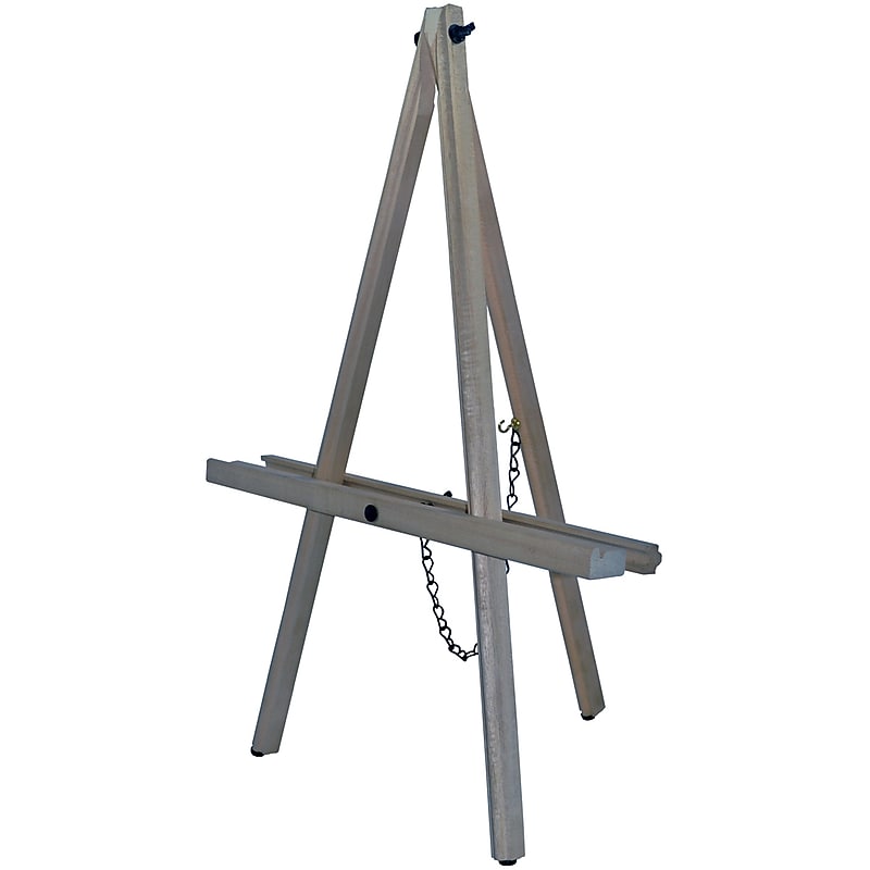 Chartpak High Prima® Table Top Display Easel, 22", Natural Wood (U-300N) image 1