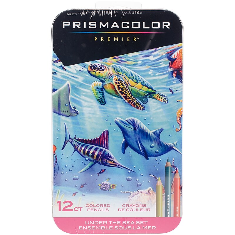 Prismacolor Premier Soft Core Colored Pencils, Assorted Colors, 12/Set (2023751) image 1