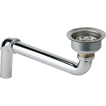Elkay Everyday Stainless Steel Body, Brass Tailpiece Kitchen Sink Drain (LKAD35)