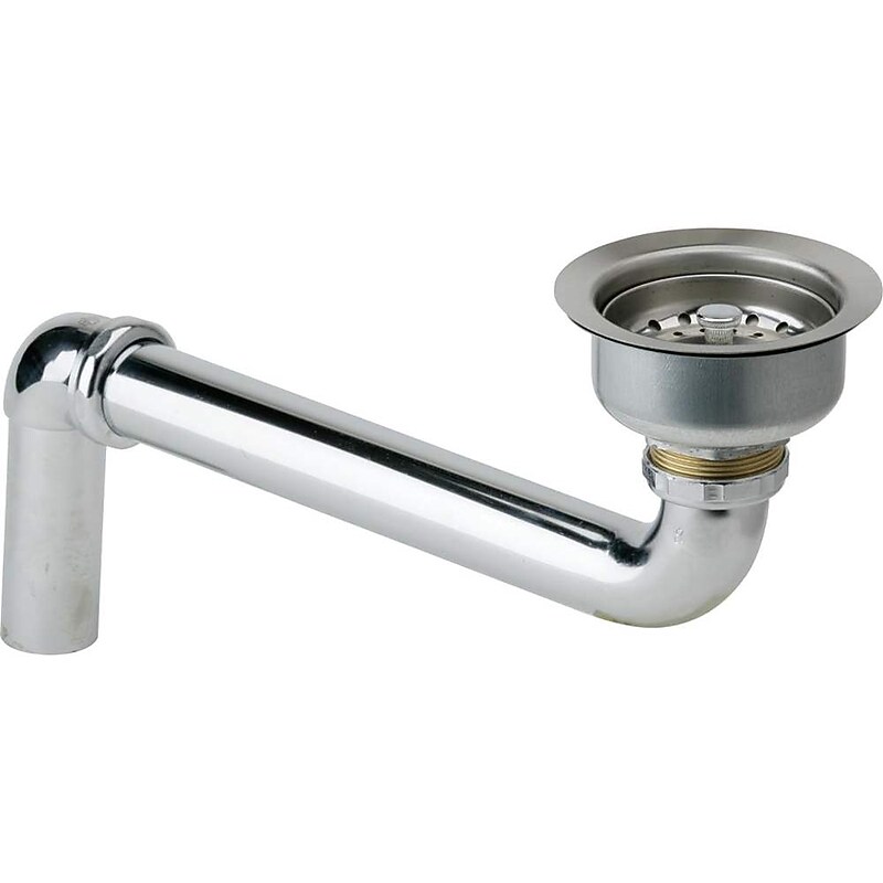 Elkay Everyday Stainless Steel Body, Brass Tailpiece Kitchen Sink Drain (LKAD35) image 1