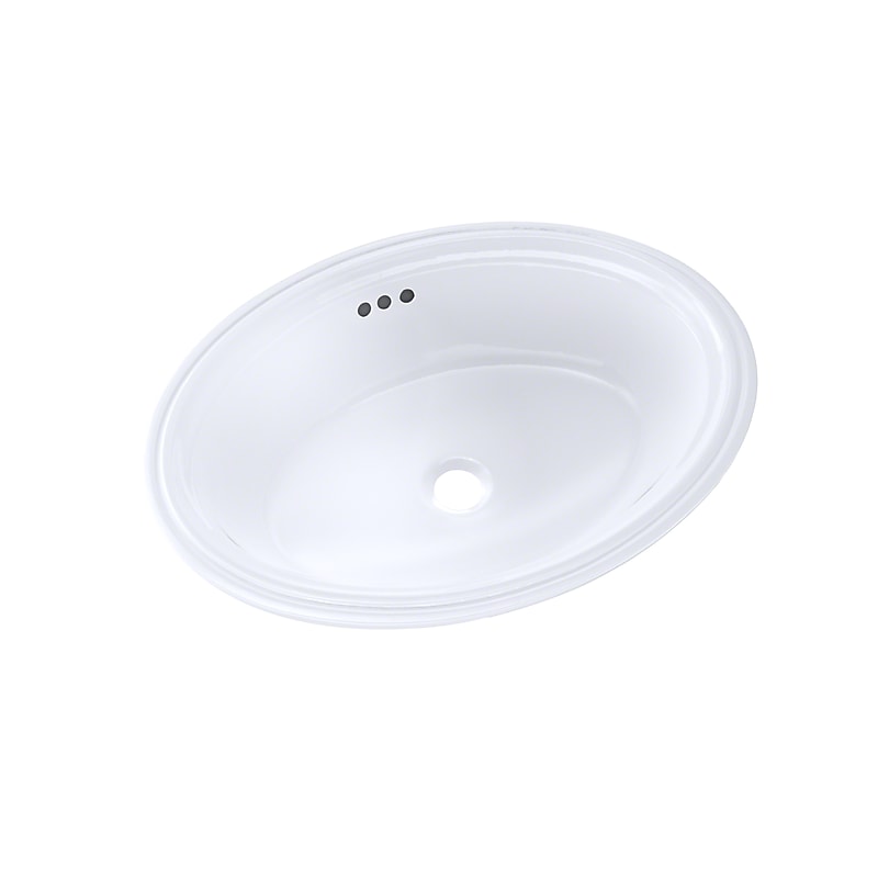 Toto Dartmouth Undermount Porcelain Bathroom Sink, Cotton White (LT643#01) image 1
