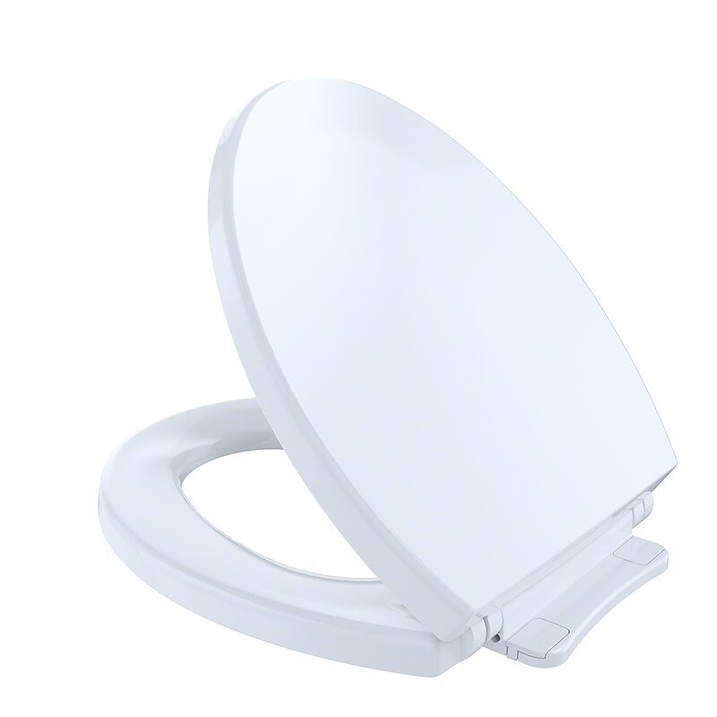 Toto SoftClose® Plastic Round Toilet Seat, Cotton White (SS113#01) image 1