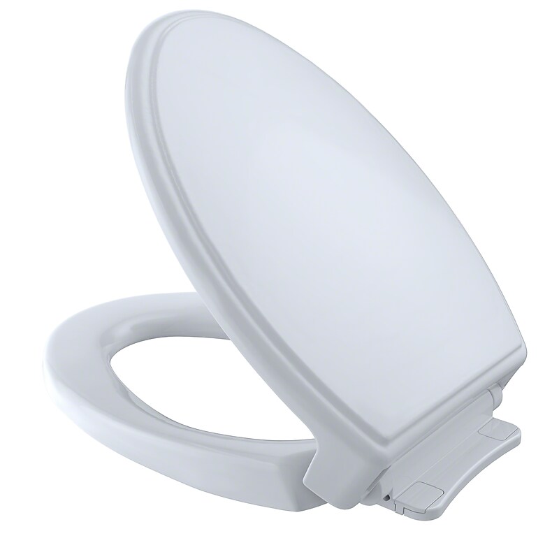 Toto SoftClose® Plastic Elongated Toilet Seat, Cotton White (SS154#01) image 1