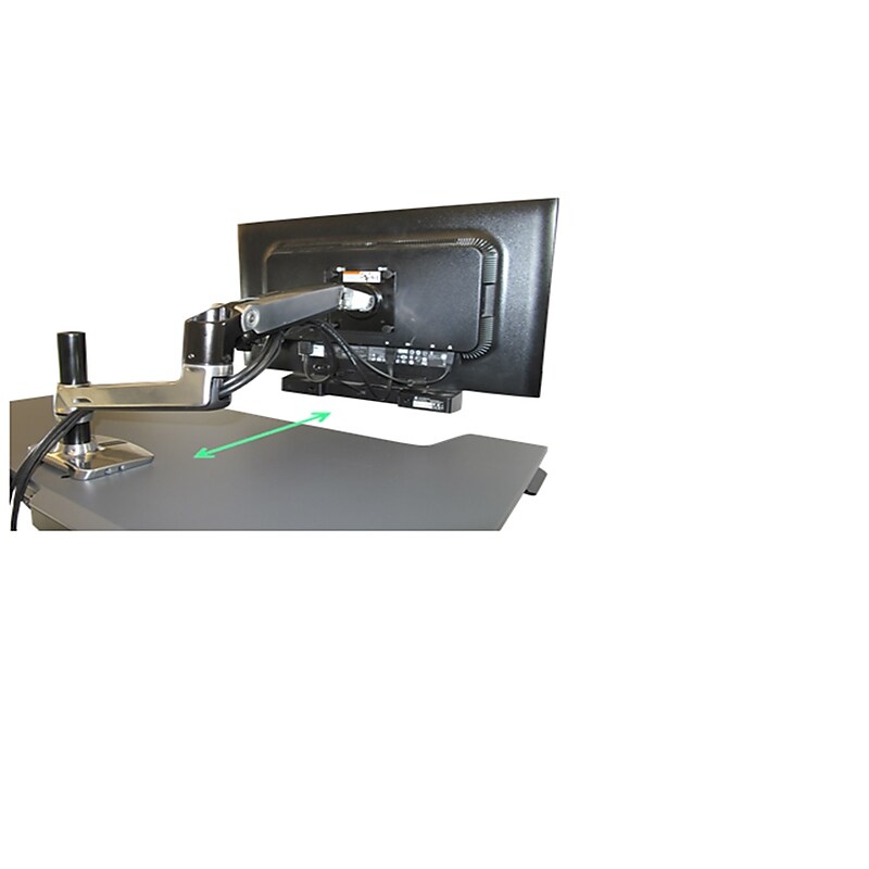 Ergotron Articulating Arm Support Kit One Monitor, Max Screen Size 24" (ERGOTRONBUNDLE3) image 1