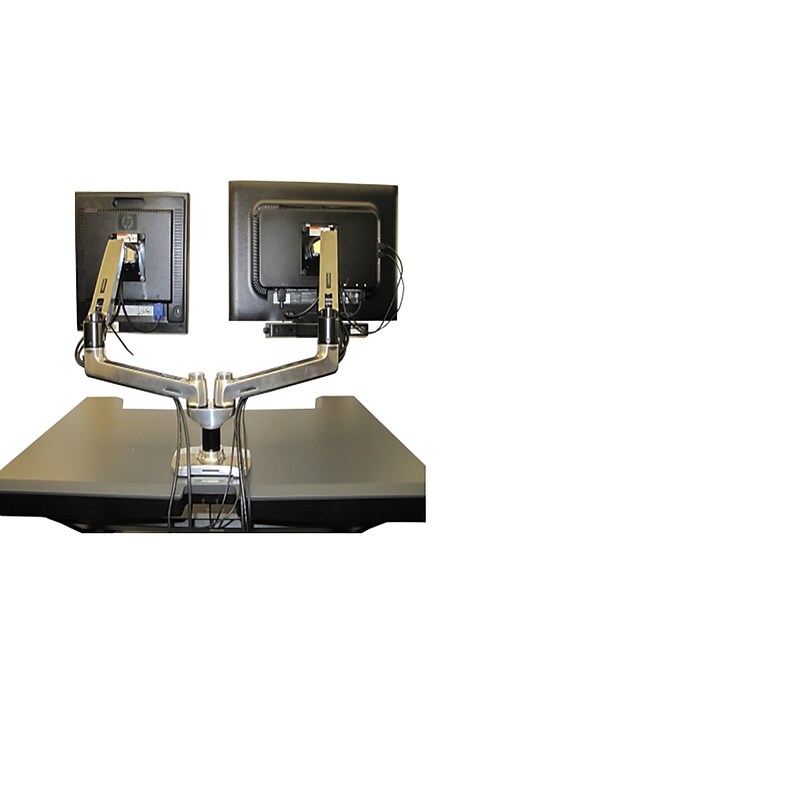 Ergotron Articulating Arm Support Kit, Two Monitors (ERGOTRONBUNDLE1) image 1