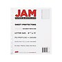 JAM PAPER Lightweight Sheet Protectors, 8-1/2" x 11", Clear, 10/Pack (3236518865)~#|#~sp40797493_sc7