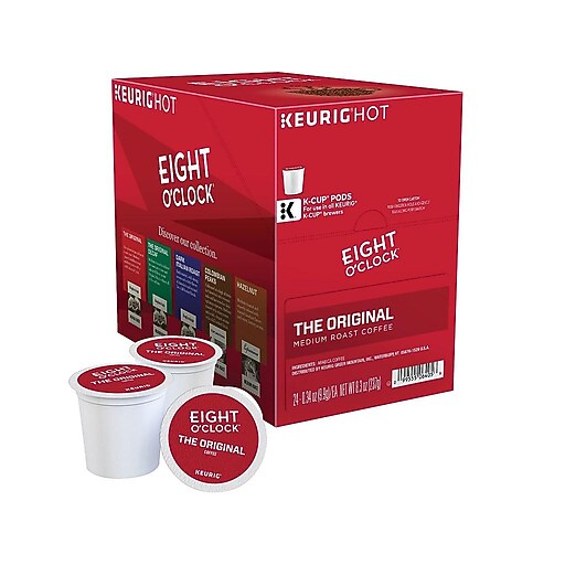 Shop Staples for Keurig® KCup® Eight O'Clock® Original Coffee, Regular, 24/Pack