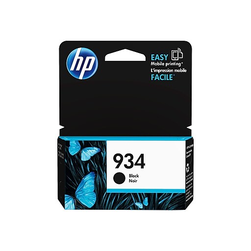 HP 934 Black Standard Yield Ink Cartridge (C2P19AN) at Staples