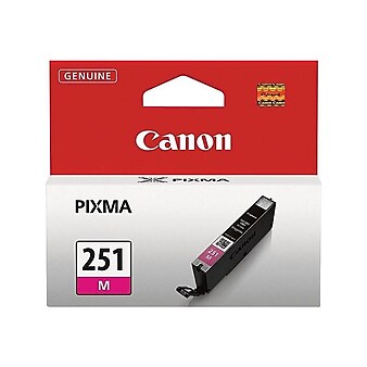 Canon CLI-251 Magenta Standard Yield Ink Cartridge (6515B001)