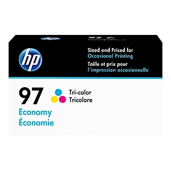 HP 97 Tri-Color Economy Ink Cartridge (D8J32AN)