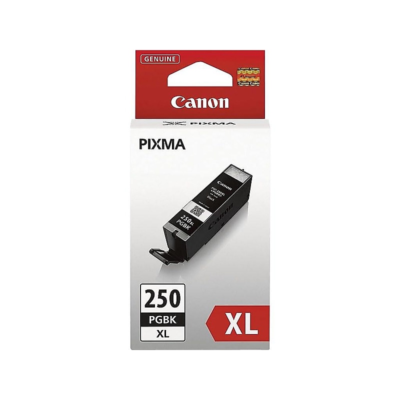 Canon 250XL Black High Yield Ink Cartridge (6432B001) image 1