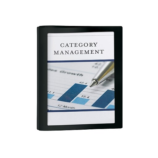 Smead Frame View Report Covers with Clear Front, 3Prong, Letter Size