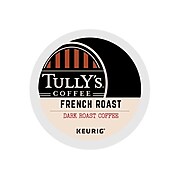 Tully's French Roast Coffee, Keurig® K-Cup® Pods, Dark Roast, 96/Carton (700285)