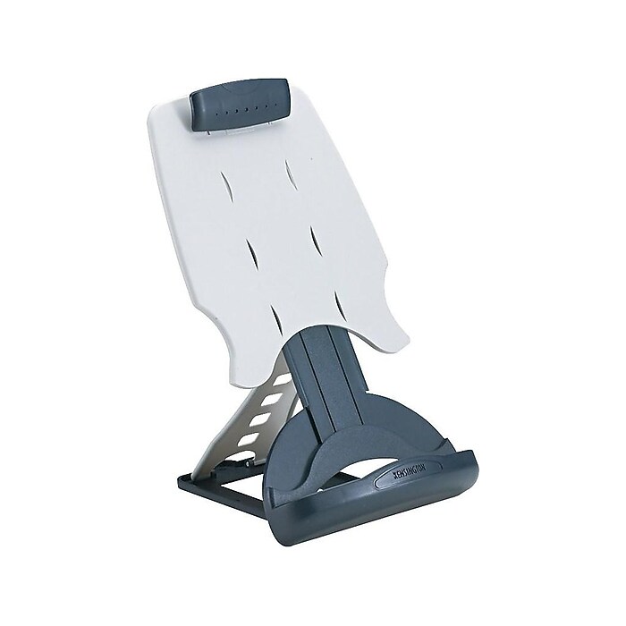 Kensington Insight Plastic Document Stand with Clip, Gray/Midnight