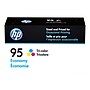 HP 95 Tri-Color Economy Ink Cartridge, Prints Up to 310 Pages (B3B23AN)~#|#~sp40798017_sc7