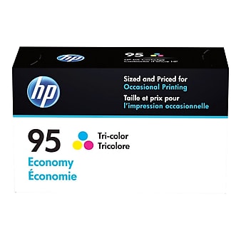 HP 95 Tri-Color Economy Ink Cartridge (B3B23AN)