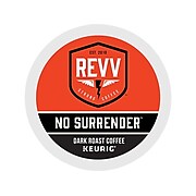 Revv No Surrender Coffee, Keurig® K-Cup® Pods, Dark Roast, 24/Box (6873)