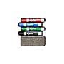 Expo Mountable Whiteboard Caddy Kit, Broad Chisel Tip, Assorted Colors (1785294)~#|#~sp40798053_sc7