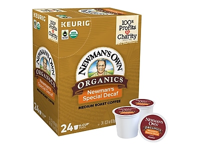 Newman's Own Special Decaf Coffee 96-count K-cups for Keurig Brewers