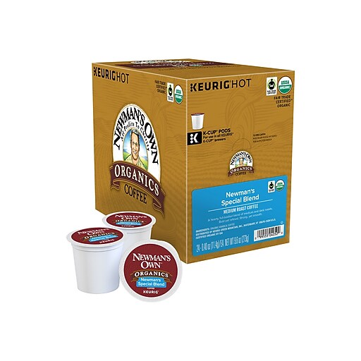 Newman's Own Organics Special Blend Coffee, Keurig® KCup® Pods, Medium