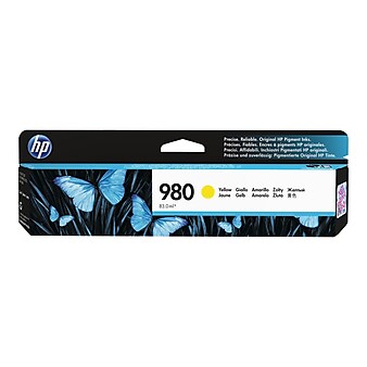 HP 980 Yellow Standard Yield Ink Cartridge (D8J09A)