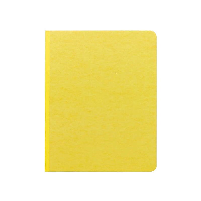 Smead Premium Pressboard Report Cover, Letter Size, Yellow (81852) image 1