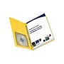 Smead Premium Pressboard Report Cover, Letter Size, Yellow (81852)~#|#~sp40798240_sc7
