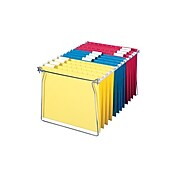 Smead Hanging File Folder Frames, Letter Size, Gray, 2/Pack (64870)