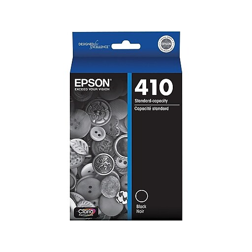 Epson 410 Black Ink Cartridge, (T410020S) at Staples