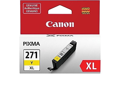 Canon 271XL Yellow High Yield Ink Cartridge (0339C001) Sansujyuku sansujyuku.com