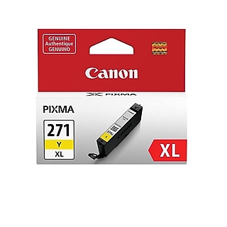 Canon 271 Black/Cyan/Magenta/Yellow Ink Cartridge, 4/Pack Canon 271 Black/Cyan/Magenta/Yellow Ink Cartridge, 4/Pack