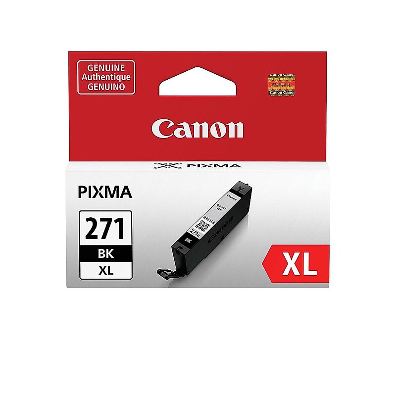 Canon 271 BK XL Black High Yield Ink Cartridge (0336C001) image 1